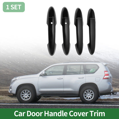 Smart Car Door Handle Cover Trim for Honda Fit Jazz GK5 GP5 (2014-2018) Black