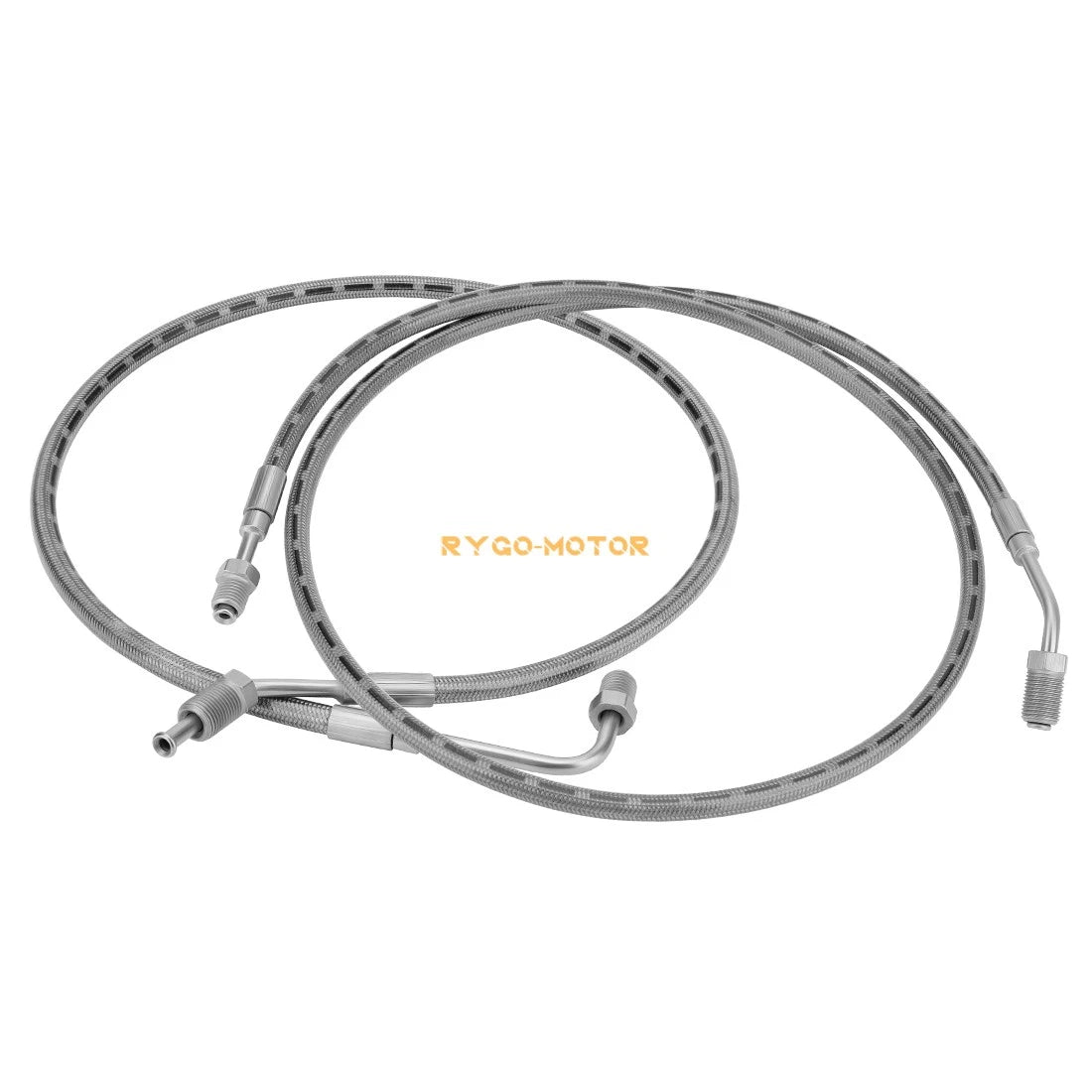 2 x Rear Left/Right Brake Hose Line for Polaris Ranger 650 500 425