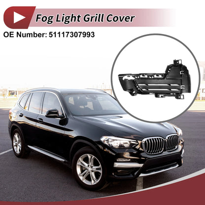 1 Pc Front Left Fog Light Grill for BMW X5 (2014-2018)