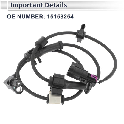 1 x ABS Wheel Speed Sensor for Chevrolet SSR (2003-2006)