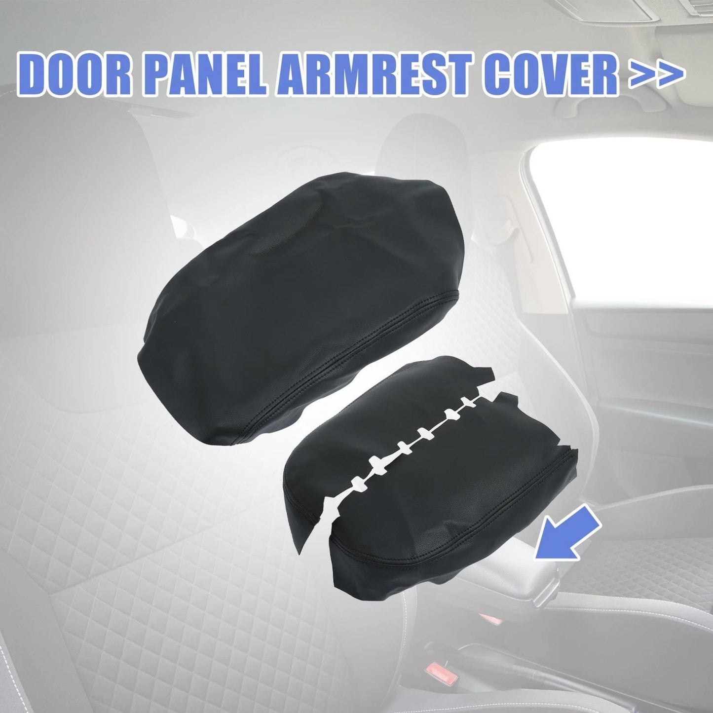 Center Console Armrest Cover Pad for Honda Pilot (2009-2015)
