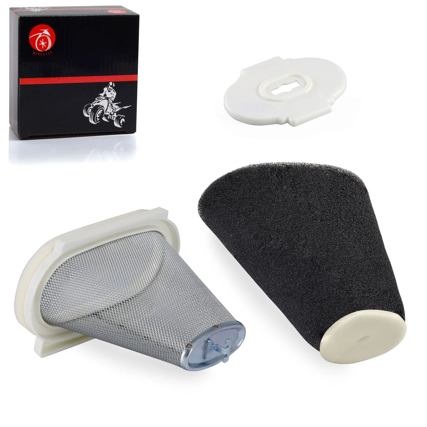 AIR FILTER CAGE, FIRE SCREEN, HOLDER ENDCAP for YAMAHA RAPTOR 660