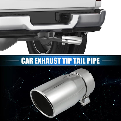 Exhaust Tip 2.8" Inlet 6.9" Length for Toyota Tacoma (2005–2023)