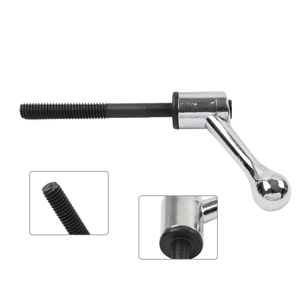 M12 5/16" 1/2" Thread Table Lock Handle Set for Bridgeport Milling Machine