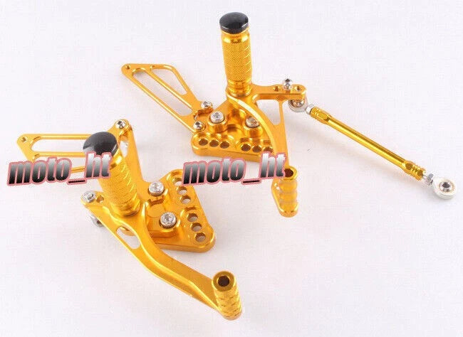 Adjustable CNC Rearset Footpegs for Suzuki GSX-R 1000 (2001-2023)
