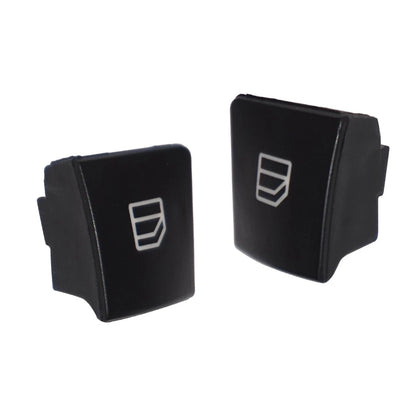 2 x Window Switch Knob Caps for Mercedes ML GL R Class W164 X164 (2006-2012)