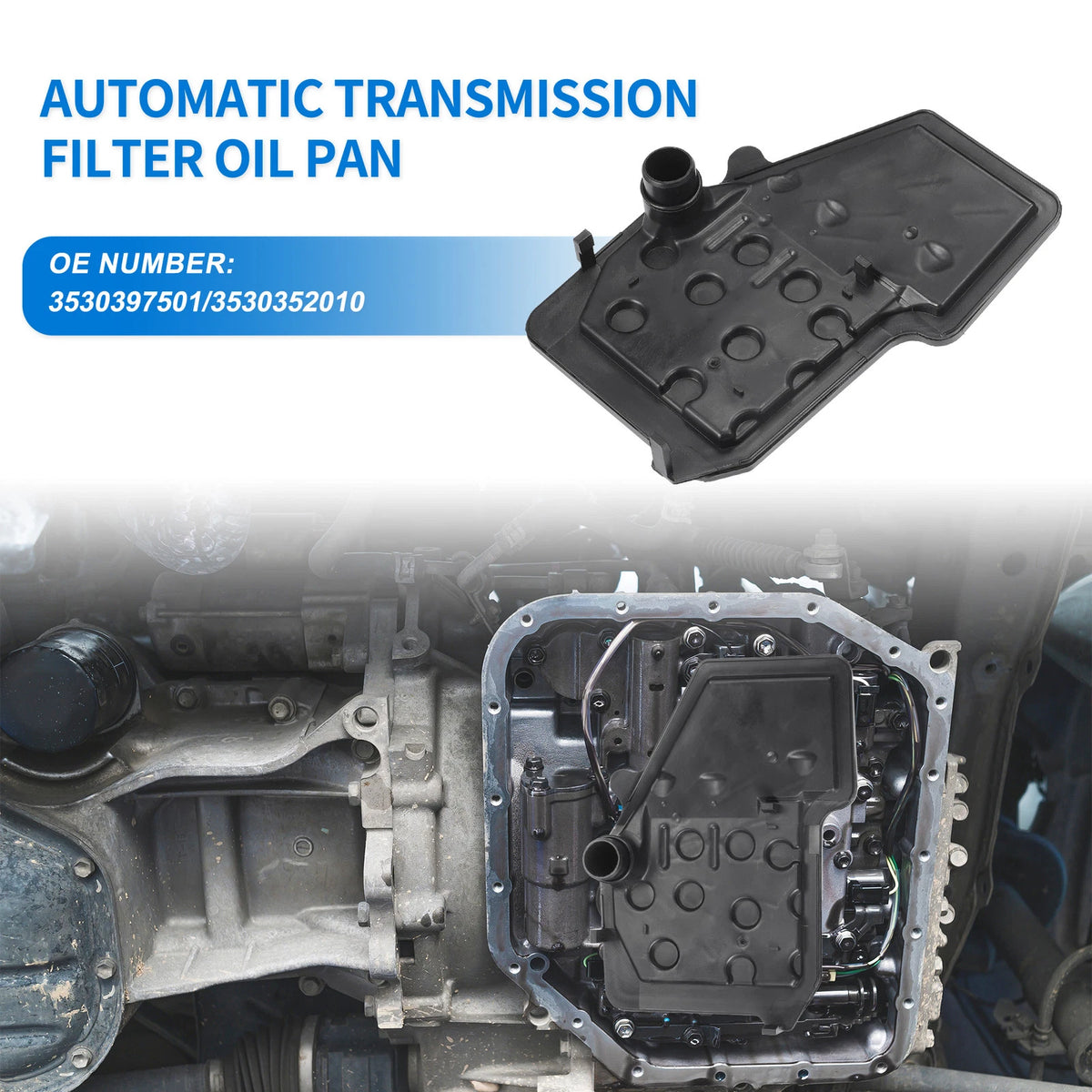 U540E Transmission Fluid Filter & Oil Pan for Toyota Vios (2003-2018)