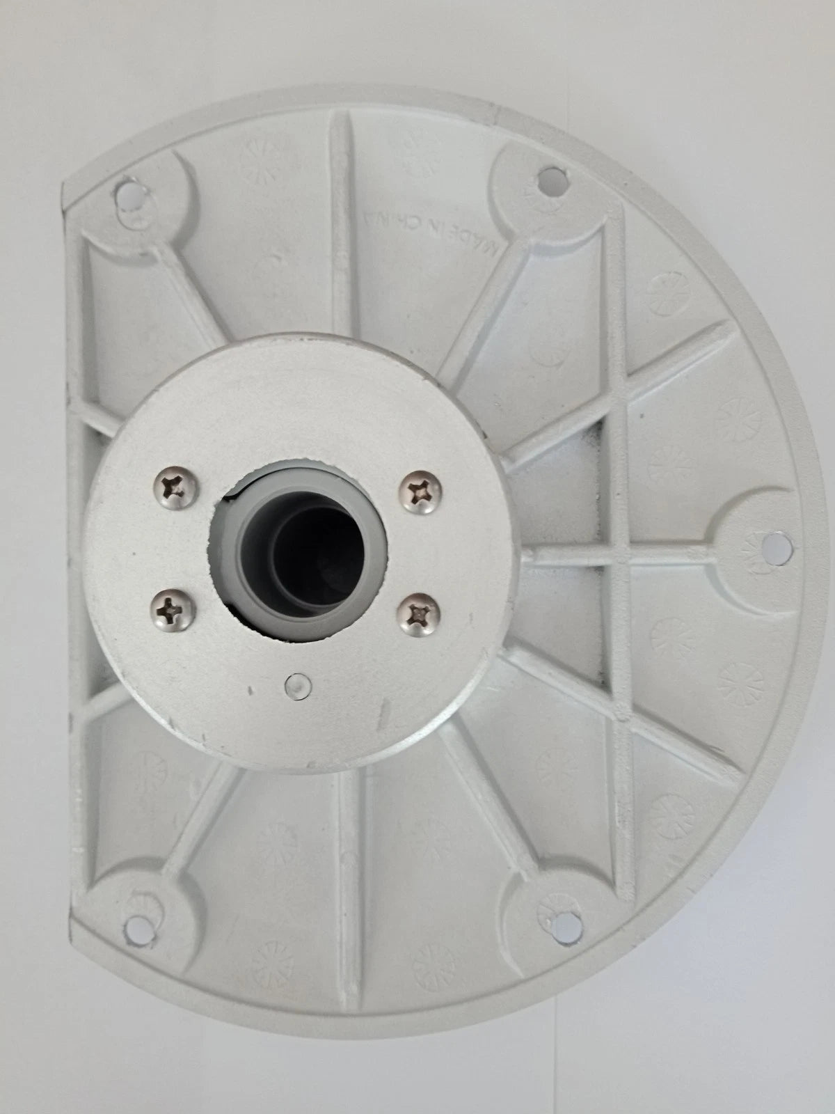 Boat Pedestal Dee Base for 60mm Post Round Anodised Aluminum