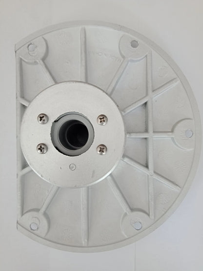 Boat Pedestal Dee Base for 60mm Post Round Anodised Aluminum