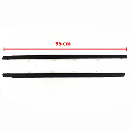 Weatherstrip Door Belt Black Rear L+R Fits Honda Accord CD 4D Sedan 1994-97 D05