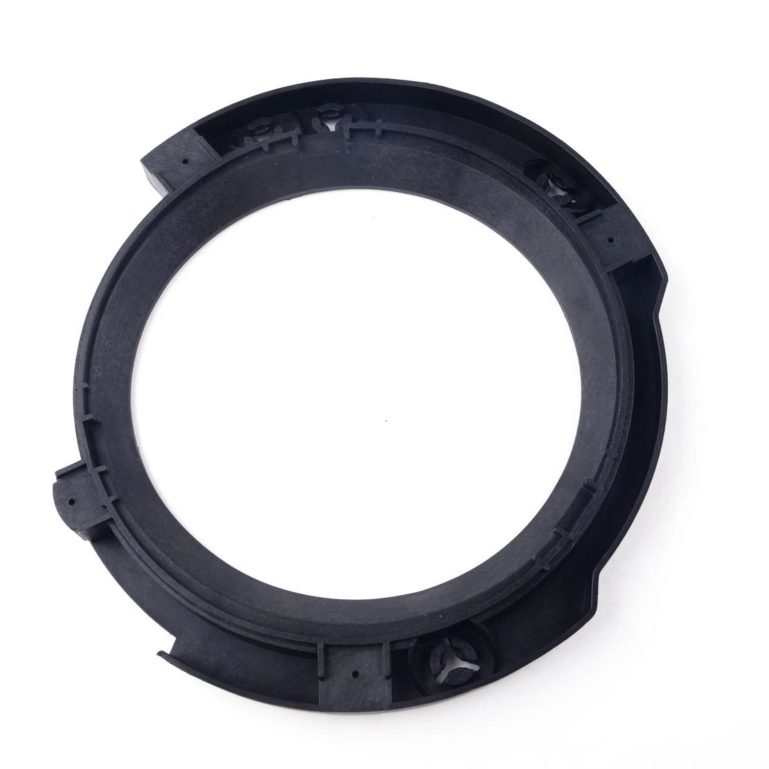 2 x Black Round Headlight Mounting Rings for Jeep Wrangler JK (2007-2018)