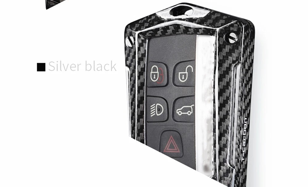 Carbon Fiber Key Fob Cover for Land Rover Range Rover (2010-2023)