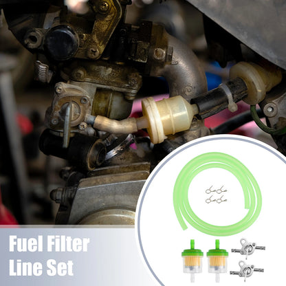 Motorcycle Fuel Filters with 2 Valve Petcock for Honda CRF50