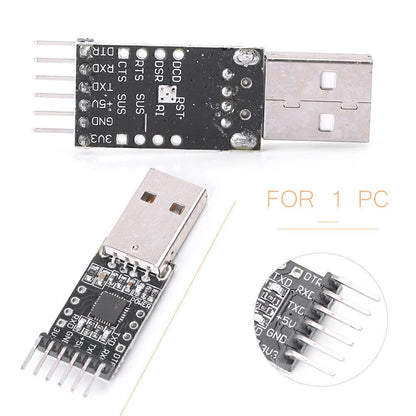 6 Pin USB to TTL UART Serial Converter Module for CP2102 5V/3.3V