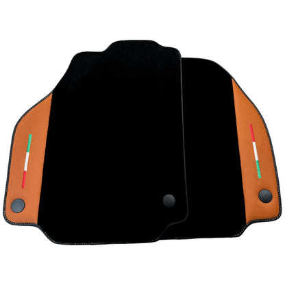 Cuoio Nappa Leather Floor Mats for Ferrari 488 Spider (2015-2020)