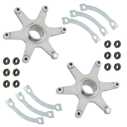 2x Rear Axle Sprocket Mount Hub Collar Holder for Yamaha Warrior 350 YFM350X