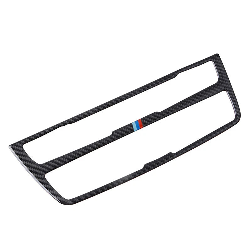 AC Carbon Fiber M Color Center CD Panel Cover Trim for BMW F30 F35 (2003-2018)