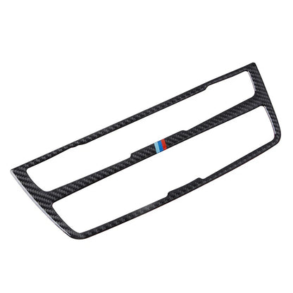 AC Carbon Fiber M Color Center CD Panel Cover Trim for BMW F30 F35 (2003-2018)