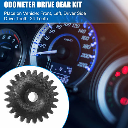 Odometer Repair Gear Selec for Chevrolet GM Models Plastic Black