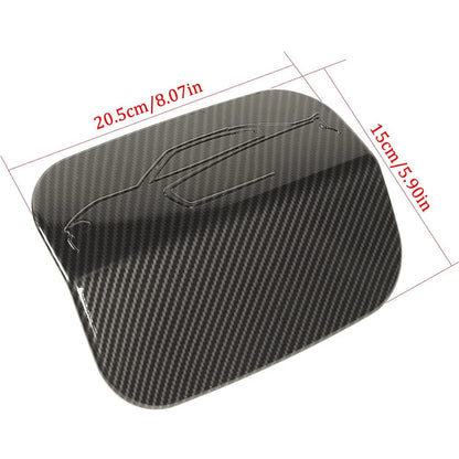 ABS Carbon Fiber Gas Cap Cover for 2015-2023 Dodge Charger
