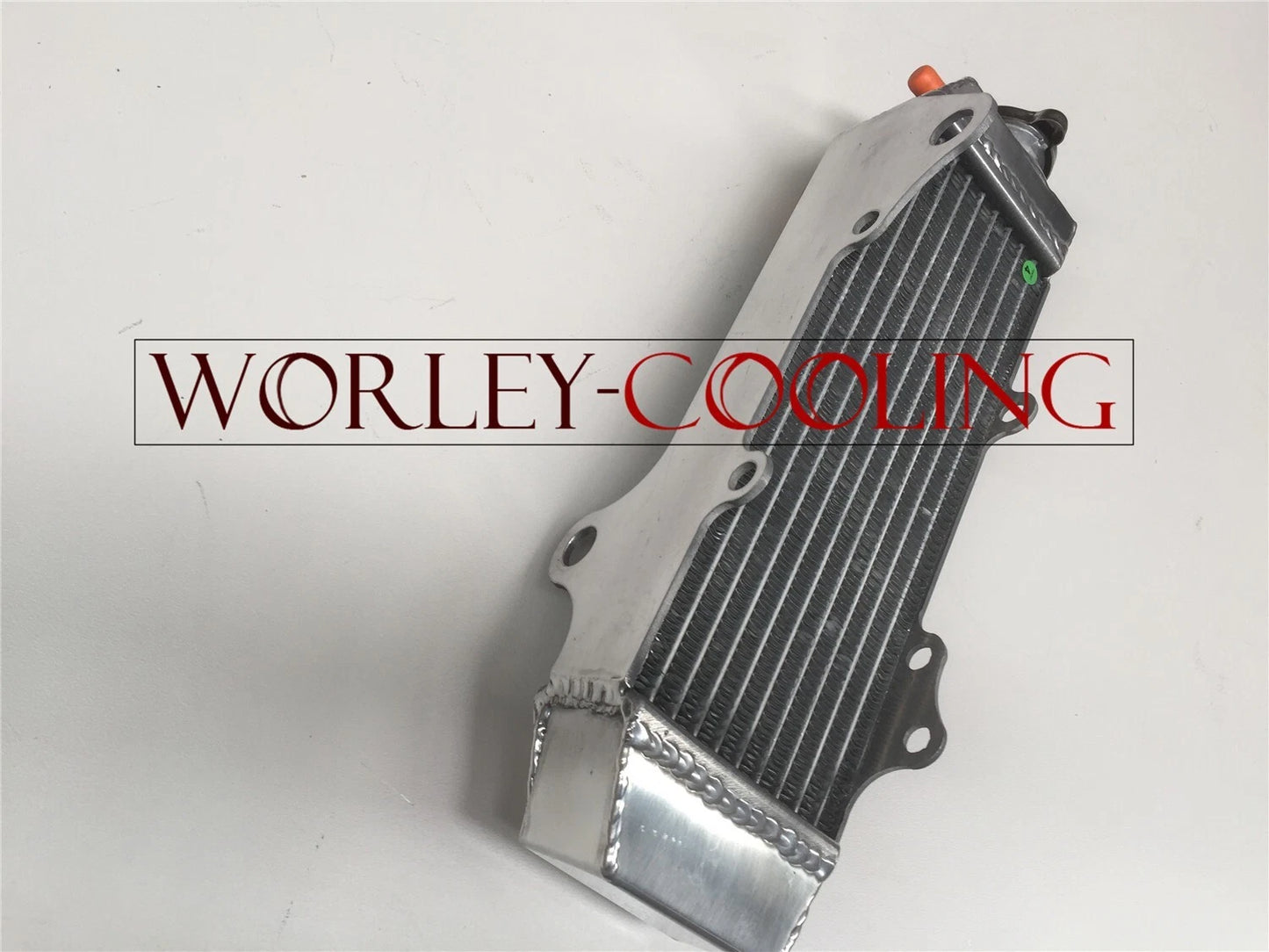 Aluminum Radiator + Red Hoses for Honda CR85R CR80 (1997-2008)