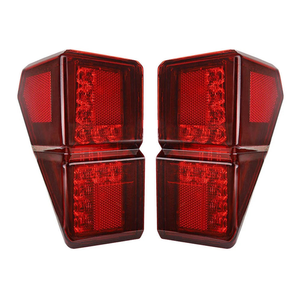 Red UTV Brake Tail Light Set for Polaris Ranger 1000 XP CREW (2019-2021)
