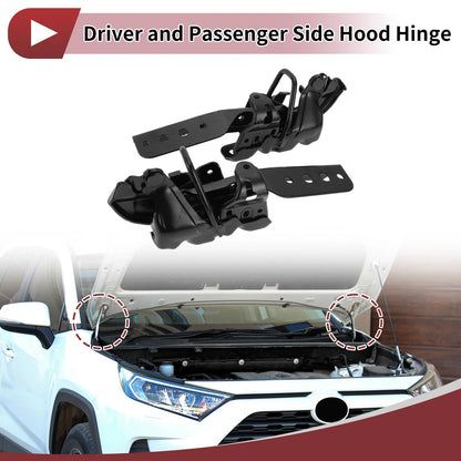 Hood Hinges for Honda Civic (2022-2023) Front Bonnet Bracket 1 Pair
