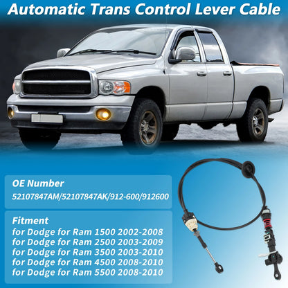 Auto Trans Gear Shift Cable for Dodge Ram 1500 2500 3500 4500