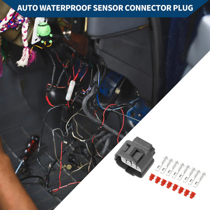 8 Pin Auto Waterproof Sensor Connector Plug for Honda - 1 Set ()