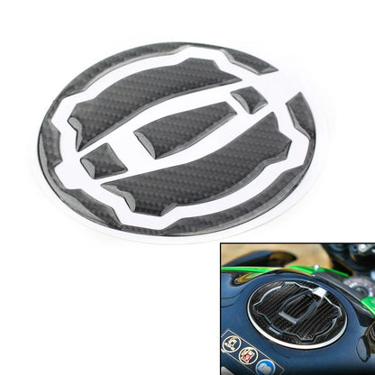 Carbon Fiber Oil Tank Gas Cap Pad Decal for NINJA 650 Z650 Z900 (2017-2020)