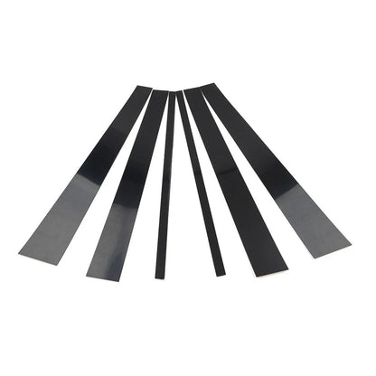 6pcs Black Center Pillar Posts Trim for Ford Expedition, Navigator (1997-2016)