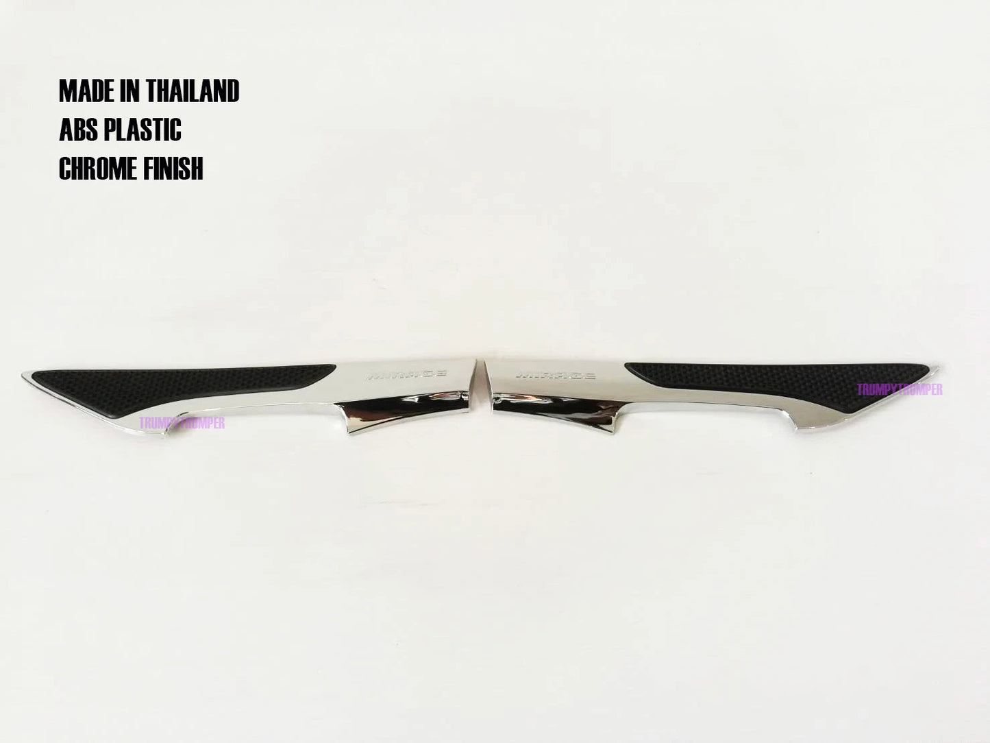 Chrome Side Vent Door Cover Trim for Mitsubishi Mirage Space Star (2012-2019)