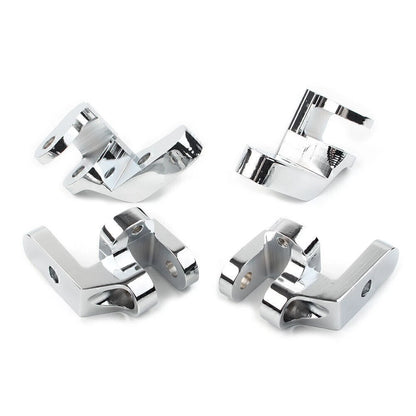 Front Driver Floorboards Footpegs Relocation Brackets for Harley 1997-2016