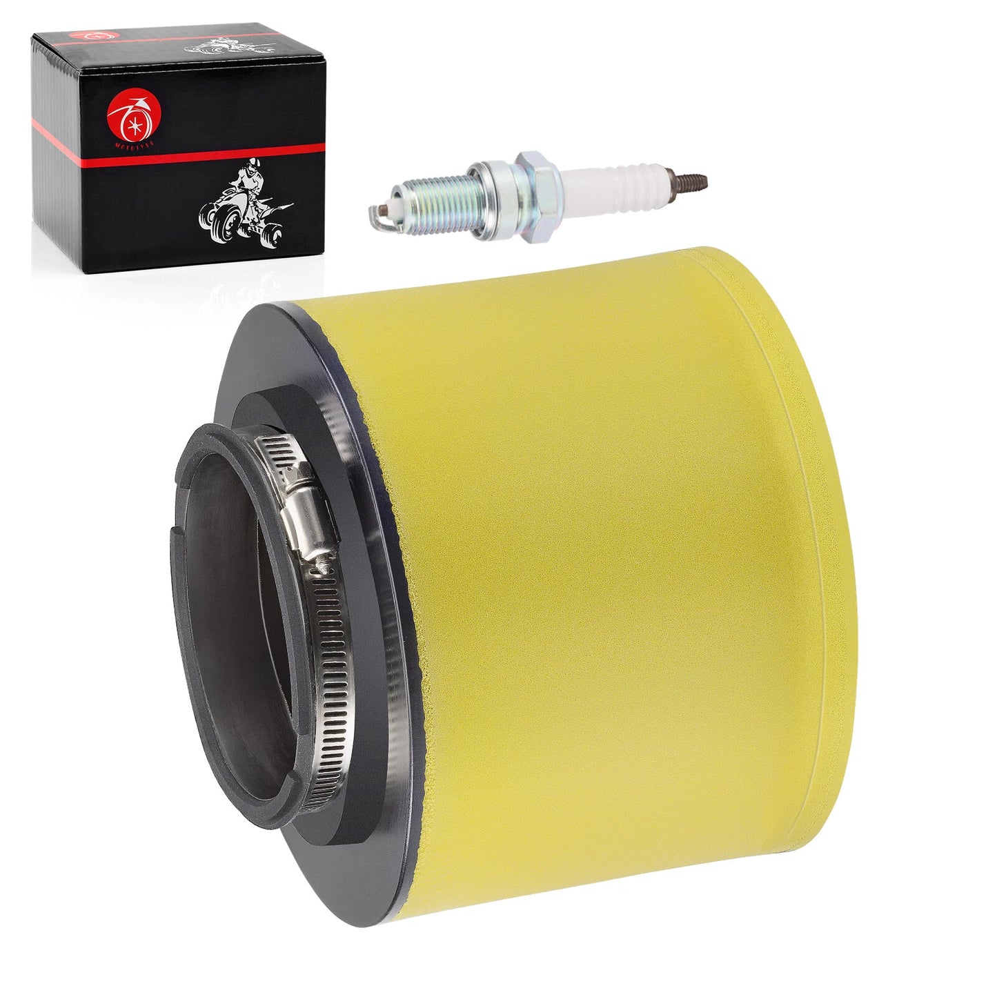 Air Filter w/ Spark Plug for Honda TR200 Fat Cat (1986-1987)