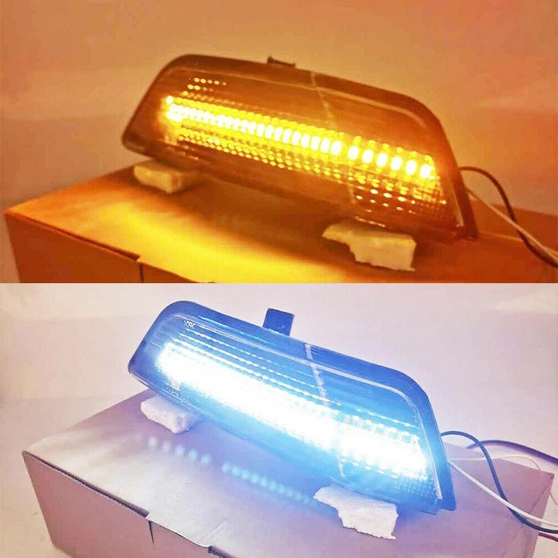 LED Front Bumper Turn Signal Lights for Ford Mustang (2015-2017)
