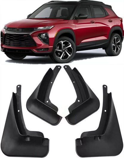 4Pcs Set Splash Guards Mud Flaps for Chevrolet Trailblazer (2021–2025)
