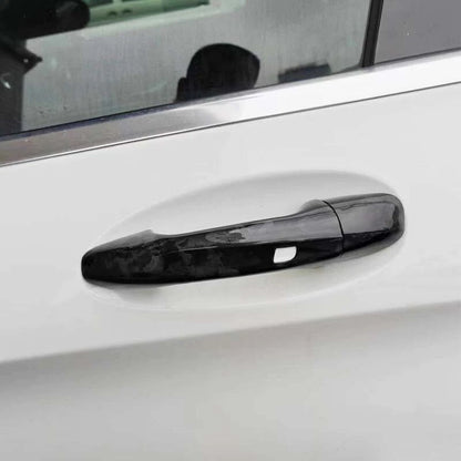 Forging Carbon Fiber Exterior Door Hand Cover fits Benz W205 C Class E GLE GLC