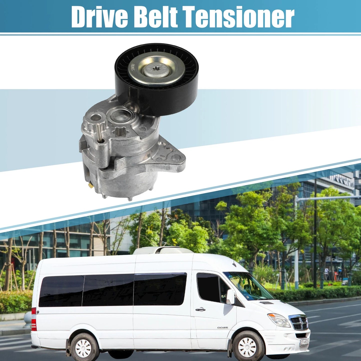 Belt Tensioner Pulley Assembly for Dodge Sprinter 2500 3500