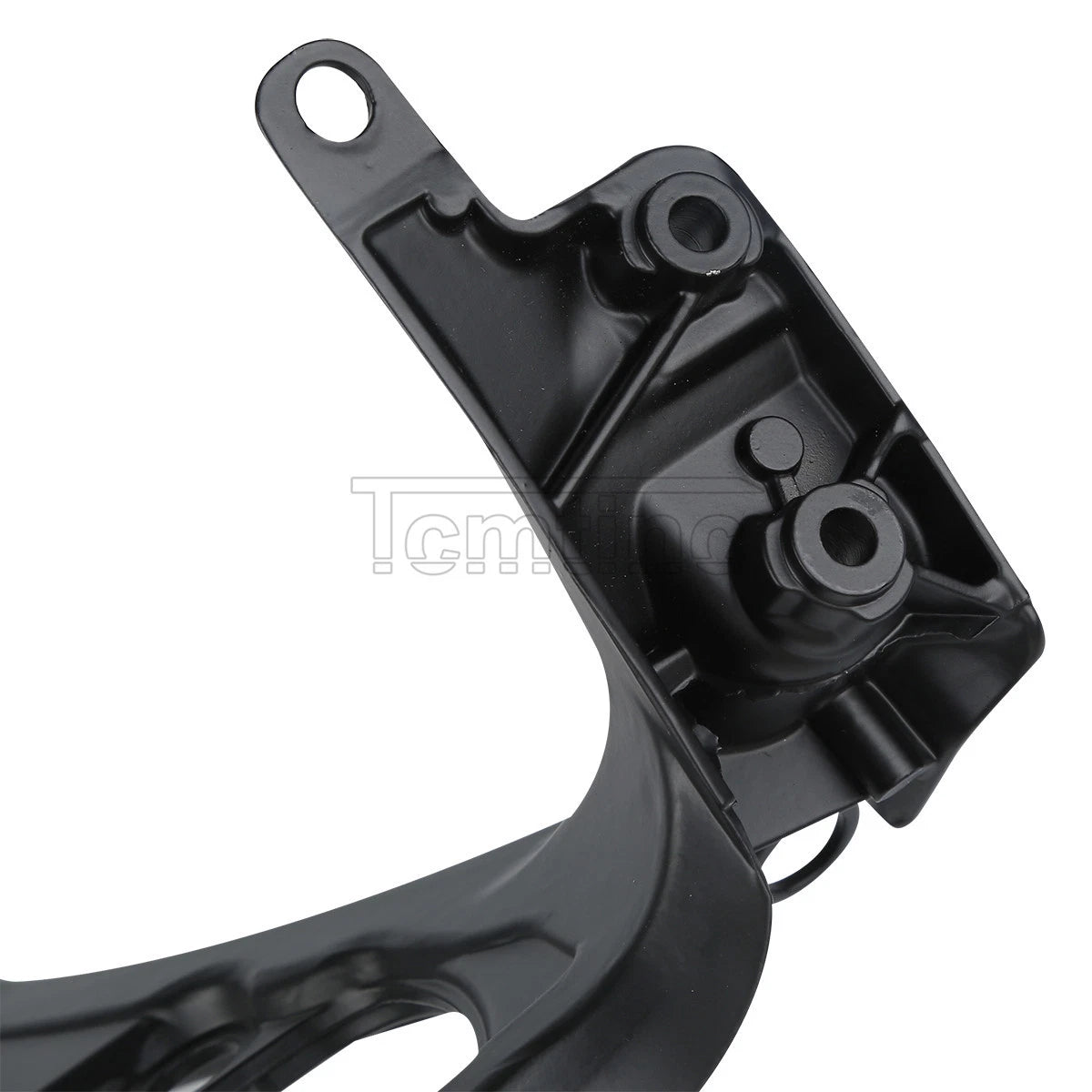Front Upper Fairing Bracket - Black Aluminum for Honda CBR1000RR (2008-2016)