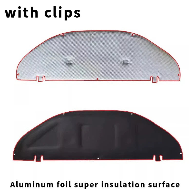 Hood Engine Sound Pad Heat Shield Cover for Toyota Sienna (2021–2024)