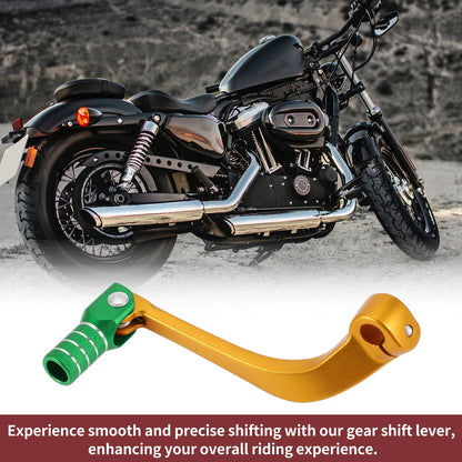 Green Folding Motorcycle Gear Shifter Lever for Honda CRF110F (2013-2018)