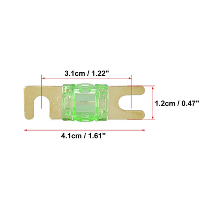 5pcs 30A AFS Mini ANL Fuses for Car Truck Motorcycle Boat Audio CDs