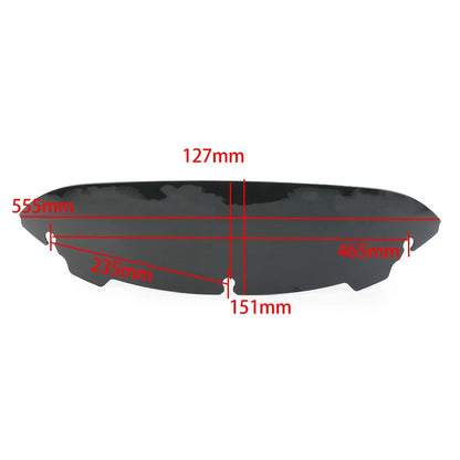 4.5" Wave Windshield for Harley Davidson Touring Street Glide (2014-2023)