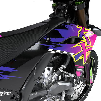 Kawasaki KX 250 Sticker Kit Decals Junction B Style (1999-2002)