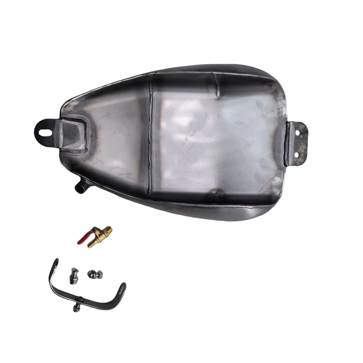 Unpainted Silver Fuel Tank w/ Cap for YAMAHA Dragstar 400/650 (1996-2007)