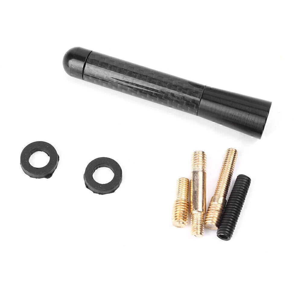 3" Aluminum Screw Radio Short Antenna for Audi BMW Chevrolet Cadillac