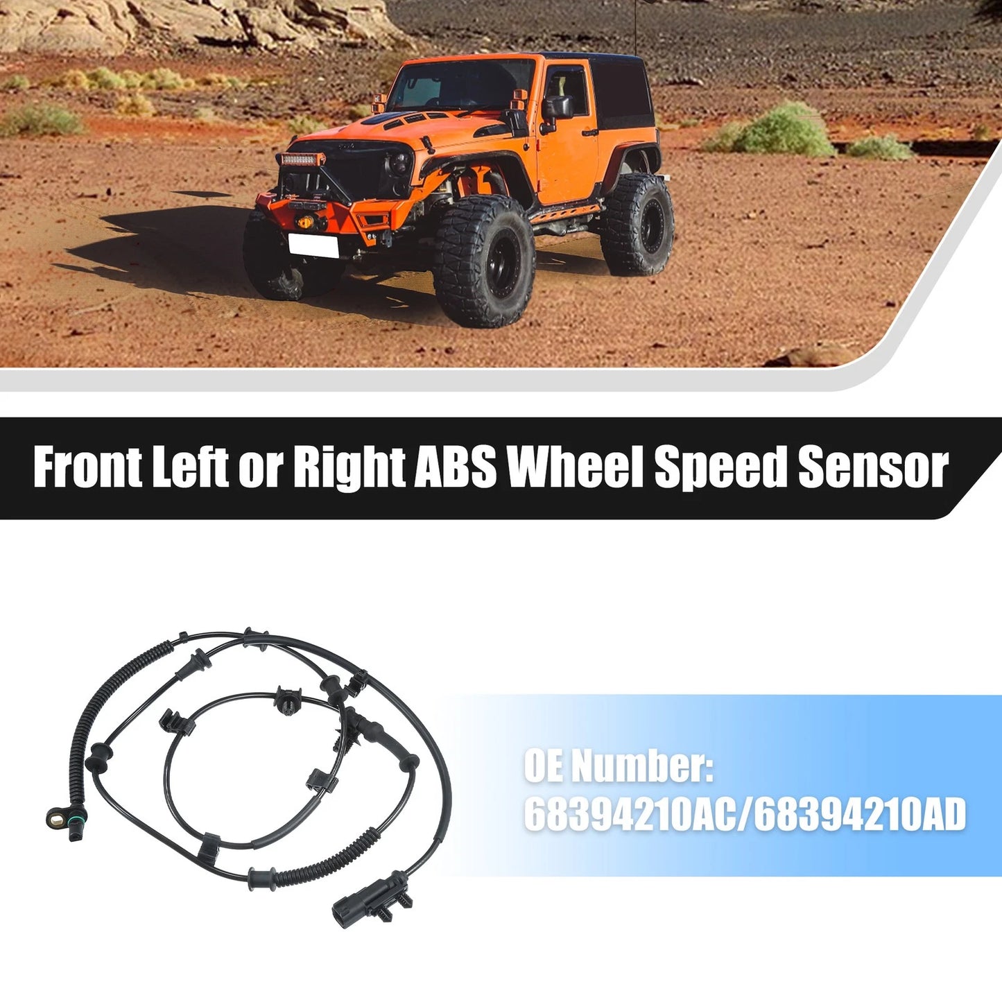 ABS Wheel Speed Sensor for Jeep Gladiator (2020-2023)