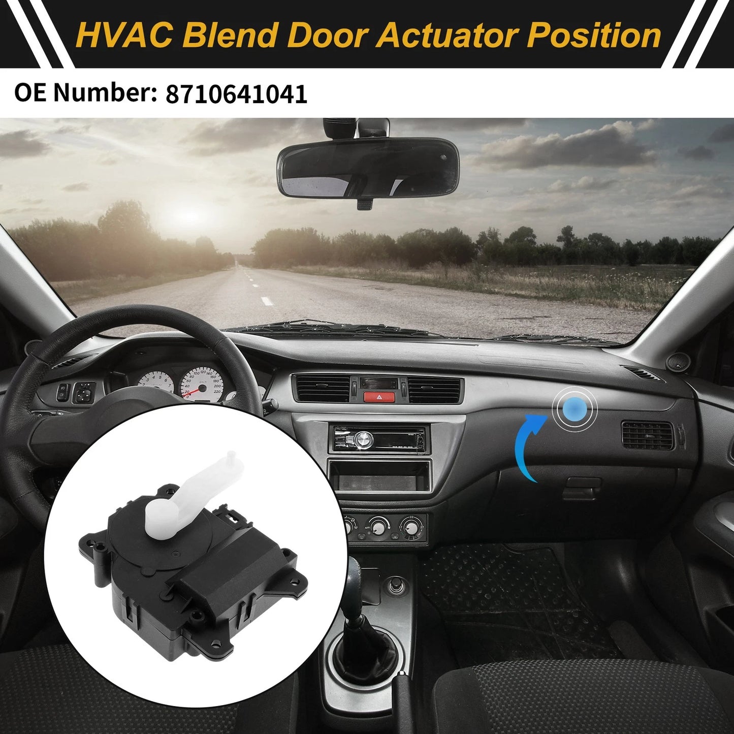 HVAC Heater Blend Door Actuator for Lexus ES300 (2002–2003)