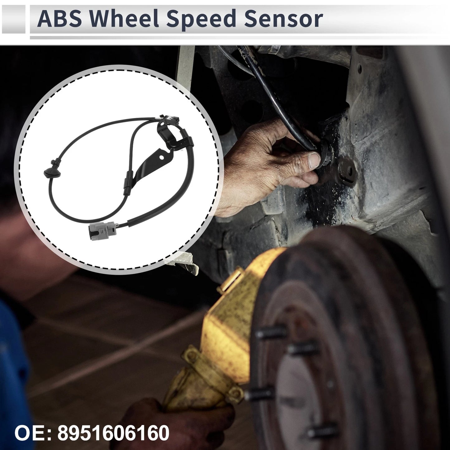 ABS Wheel Speed Sensor 1 Pc for Toyota Camry (2012-2017)