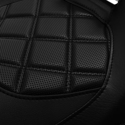 Low Profile Black Driver & Passenger Seats for Harley Street Glide (2009-2023)